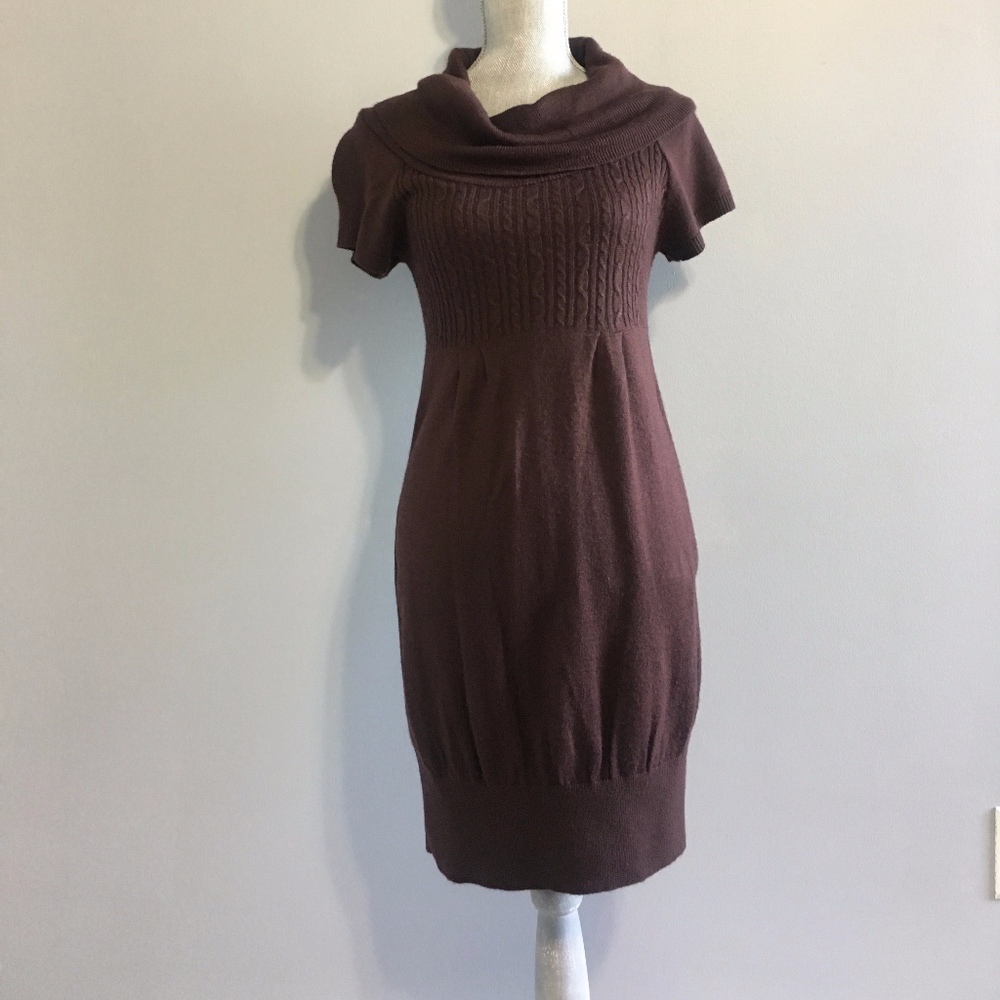 Chocolate Brown Swearer Dress